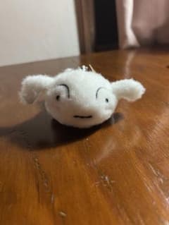 クレヨンしんちゃん 韓国限定 シロ ぬいぐるみ キーチェーン プライズ品のサムネイル