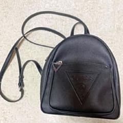 【値下げ】【美品！】Guess ゲス　革素材　リュック　ミニリュックのサムネイル