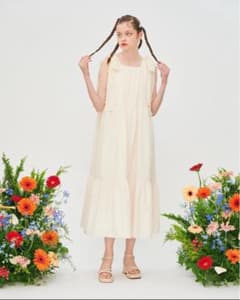 poppy ビックリボンロングワンピースのサムネイル