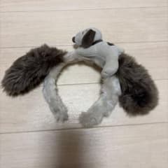 ユニバ スヌーピー カチューシャ ぬいぐるみ付き - 3