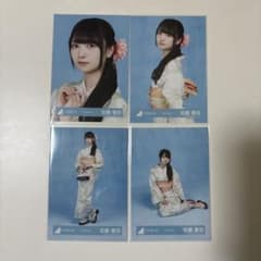 日向坂46 佐藤優羽 2026年浴衣 生写真 4枚コンプのサムネイル