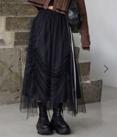 PAGEBOY ラインチュールボリュームスカートのサムネイル