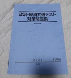 駿台 政治・経済共通テスト対策問題集　駿台政経科編 2025年度版 - 2