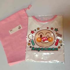 【新品】アンパンマンエプロンセットピンクのサムネイル