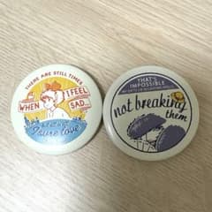 Studio Ghibli Pin Badge Set (2 pieces): Kiki's Delivery Service, Howl's Moving Castle