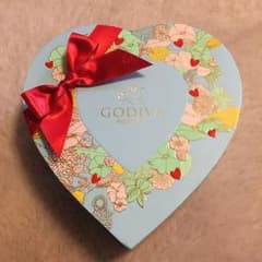GODIVA ゴディバ 2019バレンタイン ハートボックス 空き箱のサムネイル