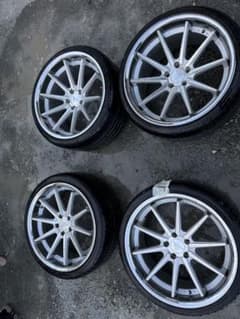 20インチ FERRADA フェラーダ シルバーホイール 4本セット - メルカリ