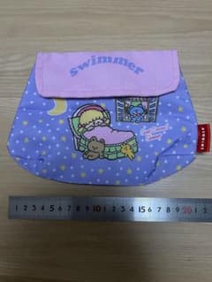 ‼️最終価格‼️SWIMMER ポーチ 星柄 パープルのサムネイル