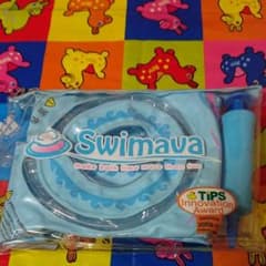 スイマーバ うきわ首リング 【新品】☆ブルーのサムネイル
