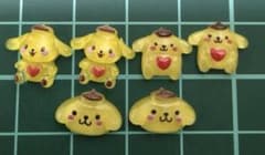 ポムポムプリン ネイルパーツ 6個セットのサムネイル