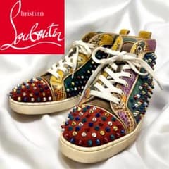 工藤様購入品Christian Louboutin ハイカットスニーカー - メルカリ