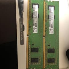DDR4 4GB×2 サムスン製メモリ 2666MHzのサムネイル