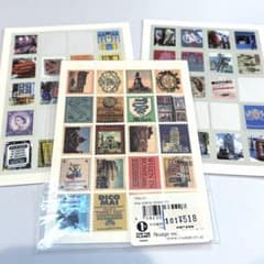 ⭐︎우표풍 씰 세트 ⭐︎Nuage inc. tiny stamp sticker