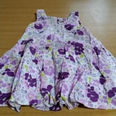 女の子 花柄 ワンピース90のサムネイル