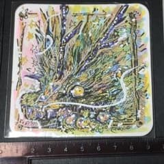ミニ原画 森龍 アートカード 手描きイラストのサムネイル