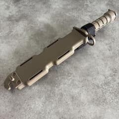 m9バヨネット　ゴム製ナイフ　タンカラーのサムネイル