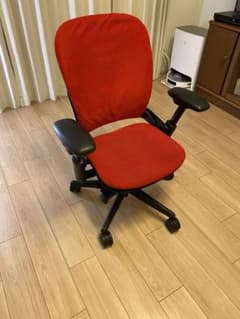 Steelcase スチールケース leap HDリープチェア レッド 赤 - メルカリ