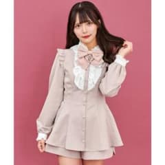 シークレットハニー アクセサリーリボンセットアップ ピンクのサムネイル