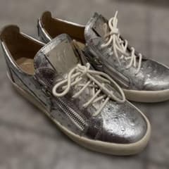 GIUSEPPE ZANOTTI シルバー スニーカーのサムネイル