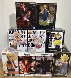 人気アニメ 最新プライズフィギュア9点セット - メルカリ