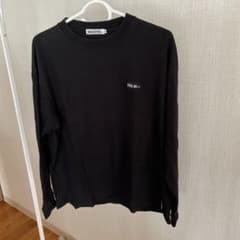 MILKFED. Long-sleeved T-shirt, Black, Size L