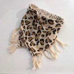オシャレ バンダナ 豹柄スタイのサムネイル