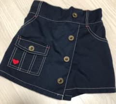 キッズ パンツ 120 ズボン キュロット 女の子のサムネイル