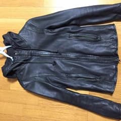 ステュディオス ラムレザージャケット 美品 ナノユニバースのサムネイル