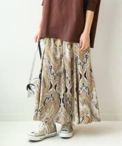 JOURNAL STANDARD relume ペイズリー マーメイドスカートのサムネイル