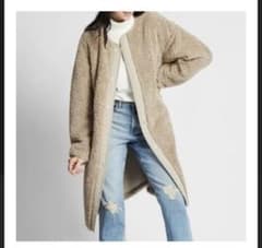 UNIQLO  ボアフリースノーカラーコートのサムネイル