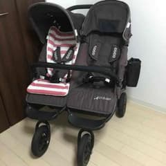 アユコ様専用！双子ママに大人気！エアバギーココダブルのサムネイル