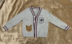 baby GAP カーディガン 2歳用 グレーのサムネイル