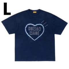 美品 Human Made DYED T-SHIRT INDIGO L サイズ - メルカリ
