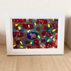 The Bewitching Butterfly [Original Artwork] Abstract Painting Illustration Art Postcard Watercolor