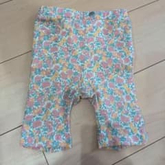 【即日発送】petit main 花柄 スパッツ 80cm 汚れなしのサムネイル