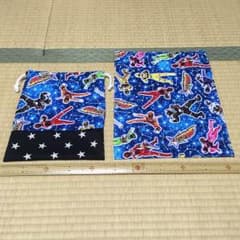 はな様専用☆キュウレンジャー お弁当袋ランチョンマットセット☆のサムネイル