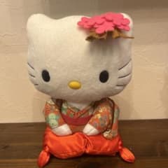 激レア】ご当地キティ 金沢限定 着物 ぬいぐるみ 正座キティ - メルカリ