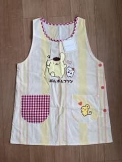 ポムポムプリン エプロン M〜L サイドボタンのサムネイル