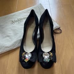 Riz raffinee パンプス ハイヒール ビジュー付き ブラックのサムネイル