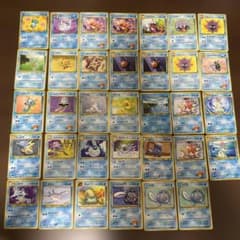旧裏ポケモンカード　水タイプ10枚セットプロモ拡張シート含 旧裏 10枚セット 拡張シート プロモ - メルカリ