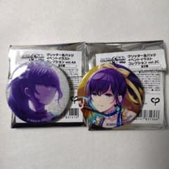 プロセカ　朝比奈まふゆ　48A グリッター缶バッジ プロジェクトセカイ 朝比奈まふゆ プロセカ グリッター缶バッジ