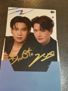 KRIST&SINGTO GMM Fanival サイン付きブロマイドのサムネイル