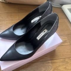 Diana 黒 パンプス 24cm ハイヒールのサムネイル