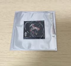 Chevon 三者山羊 スクラッチ 缶バッジ 黒のサムネイル