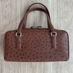 新品未使用】fROU fROU オーストリッチ ハンドバッグ JRA認定 - メルカリ