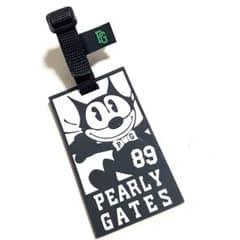 希少 美品 パーリーゲイツ フィリックス ネームプレート シリコン