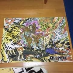 one piece 壁 ポスター 旗 布製のサムネイル