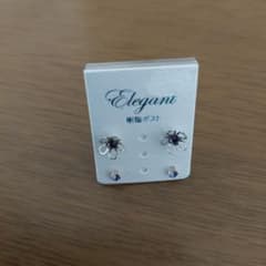 Elegant 花モチーフ ピアス(両耳用)、他のサムネイル