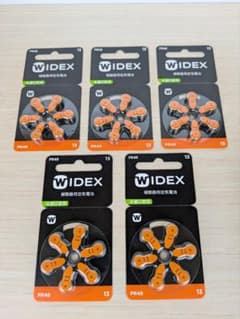 WIDEX 補聴器用空気電池 PR48 13 5パックセットのサムネイル