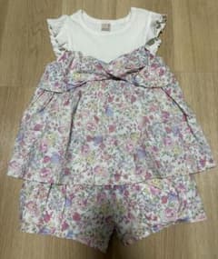 petit main 花柄 セットアップ120cm